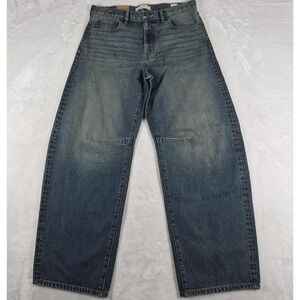 Pacsun Blake Extreme Baggy Jeans Men's 32x30 Blue Denim Oversized Leg Wide NWT